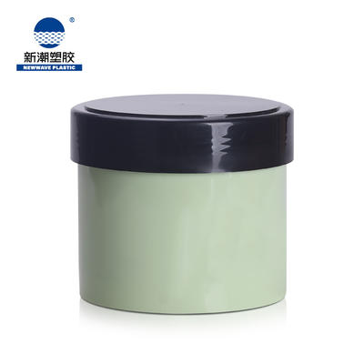 500ml Empty PP Hair Gel Cosmetic Plastic Jar With Lid