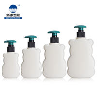 100ml 200ml 320ml 500ml PE Plastic Bottle Care Shampoo Packaging Bottle Shower Gel Lotion Bottle For Baby