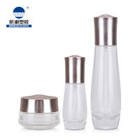 50ml 40ml 120ml Cosmetic Glass Bottle And Jar For Lotion Cream