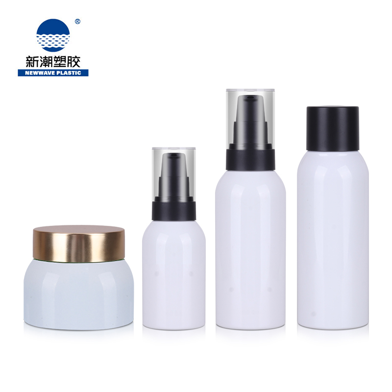 50ml 40ml 120ml 170ml Custom Empty PET Plastic Cosmetic Bottle And Jar