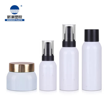 50ml 40ml 120ml 170ml Custom Empty PET Plastic Cosmetic Bottle And Jar